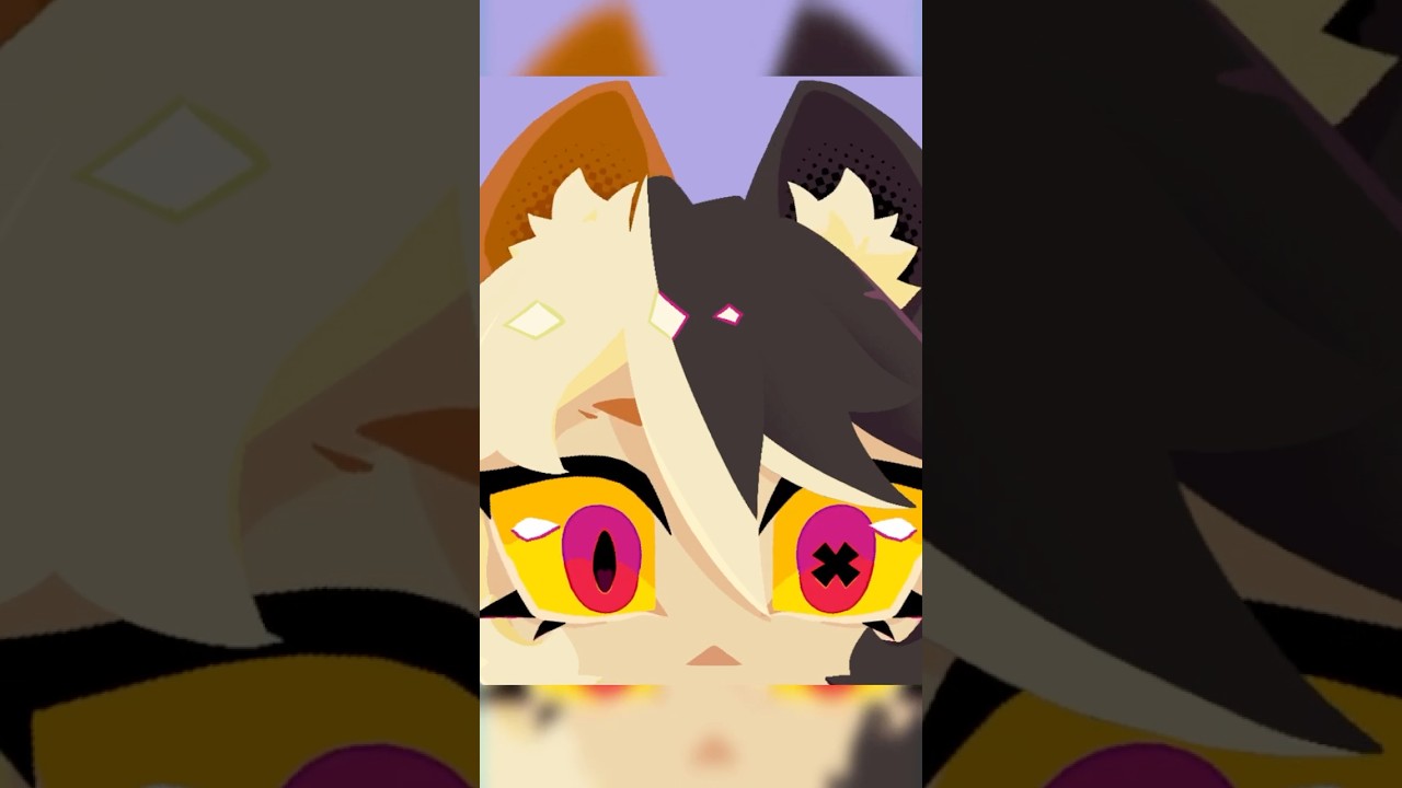 Глаза и брови Vbridger! #chibivtuber #live2d #live2dcommissions #vtuber