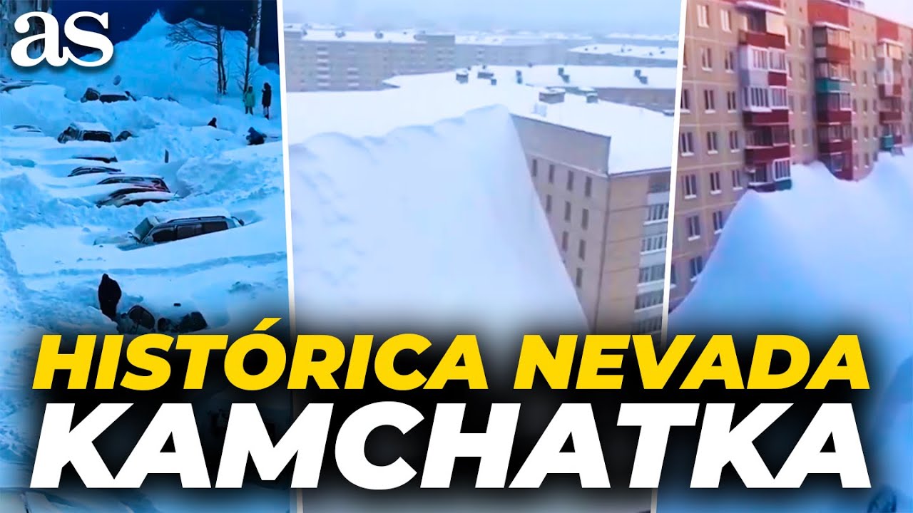 HIST&Oacute;RICA NEVADA EN KAMCHATKA (RUSIA): TODAS las MEJORES IM&Aacute;GENES