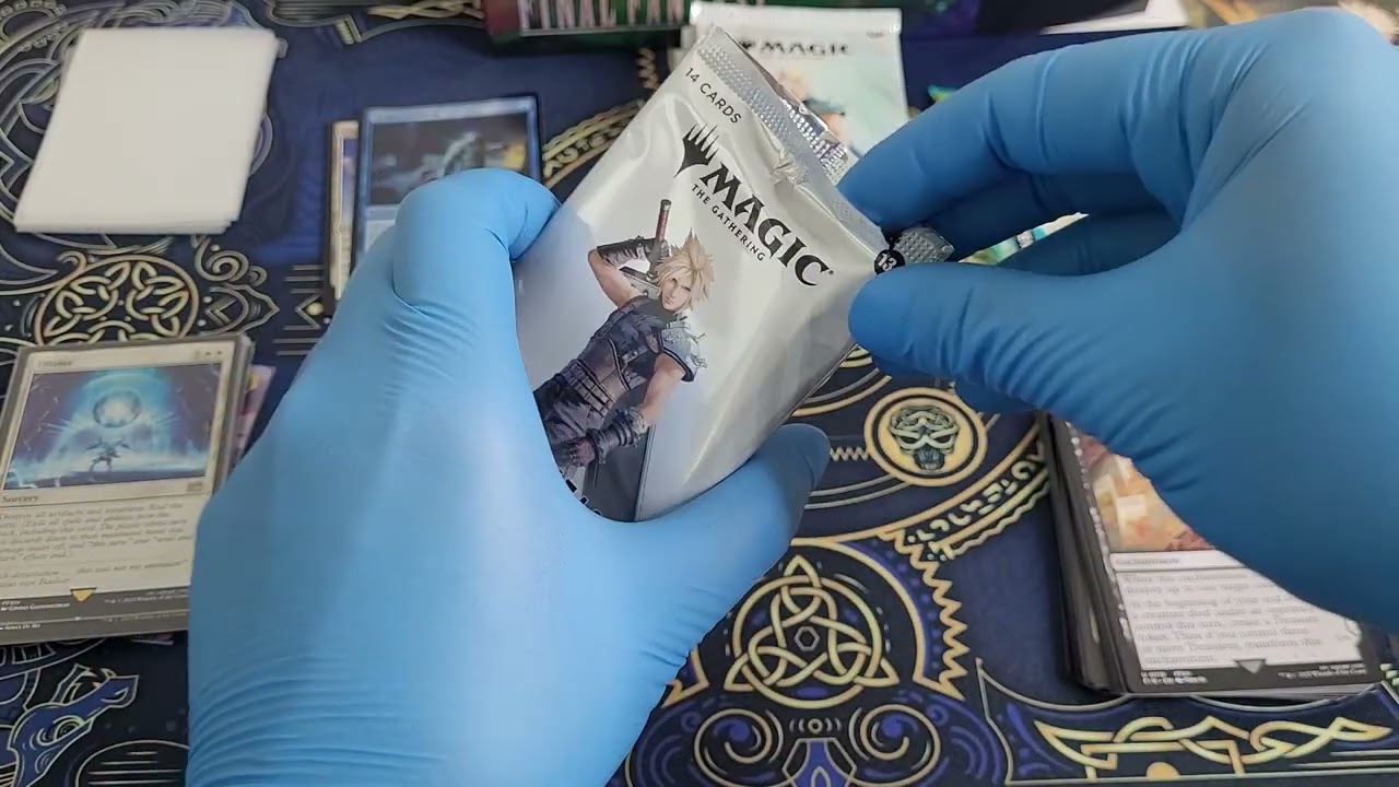 Magic The Gathering Final Fantasy:  Chocobo Box Opening (no commentary)