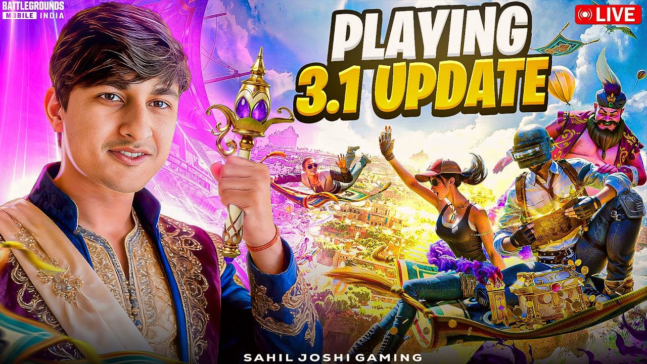 PLAYING BGMI NEW 3.1 UPDATE 😍