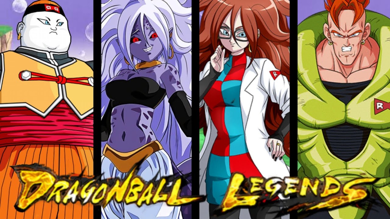 All Androids CHARACTERS Special Attacks | DRAGON BALL LEGENDS 2023 🔥