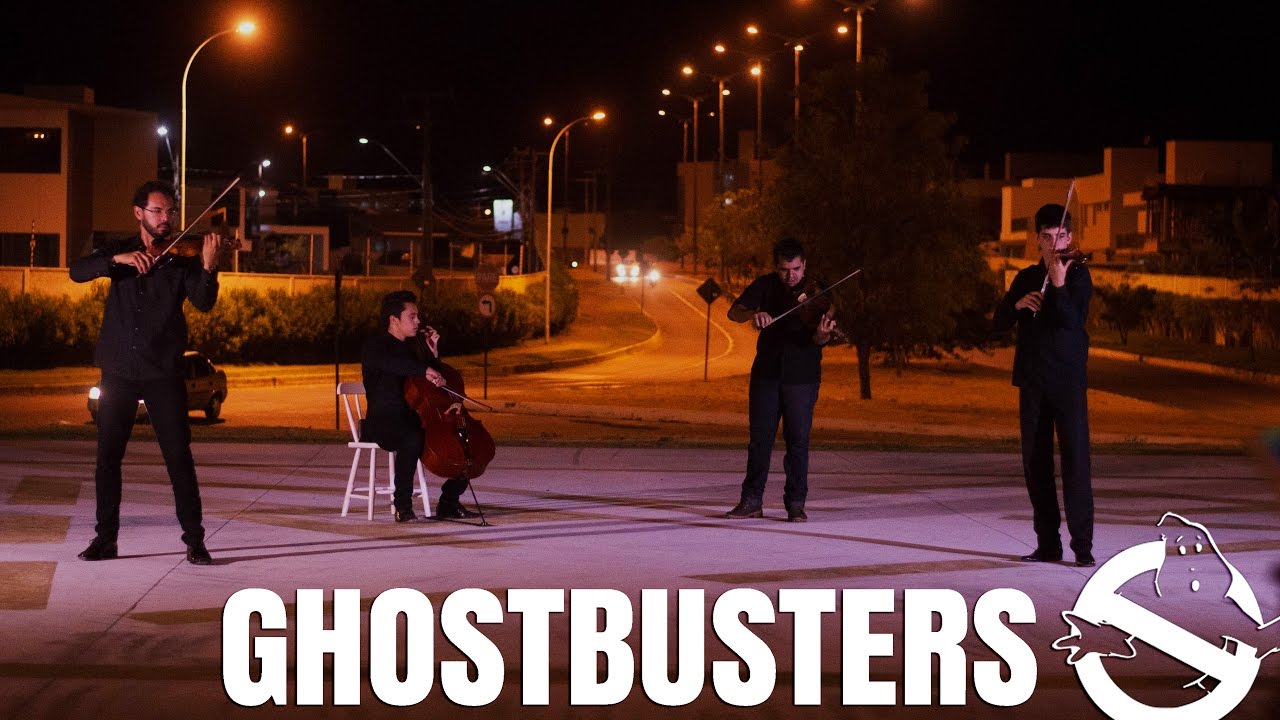 GhostBusters Theme (COVER) - The 4 Strings