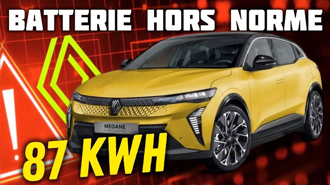 Mégane E-Tech 2026 🇫🇷 Autonomie RECORD et prix en BAISSE grâce à une batterie LFP abordable !