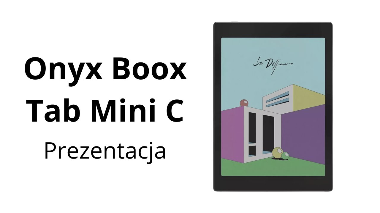 Kompaktowy, kolorowy e-notatnik | Onyx Boox Tab Mini C