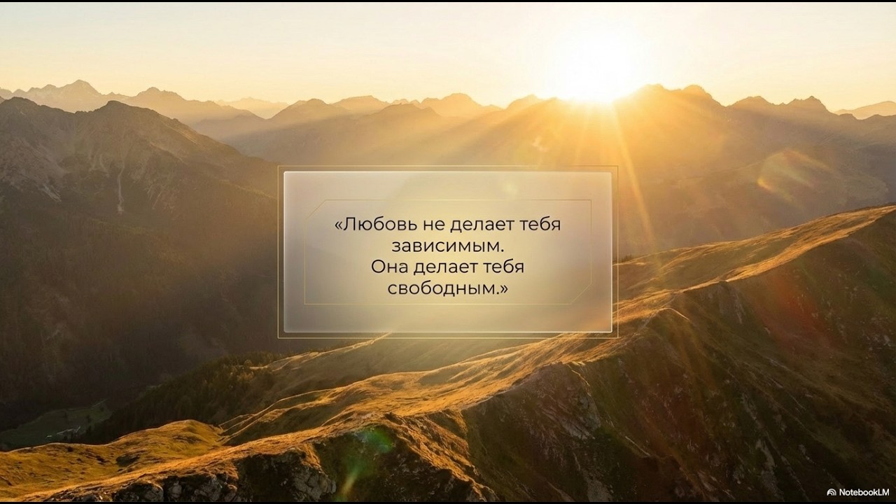 🕊️ Свобода быть целым: Искусство любви без зависимости.