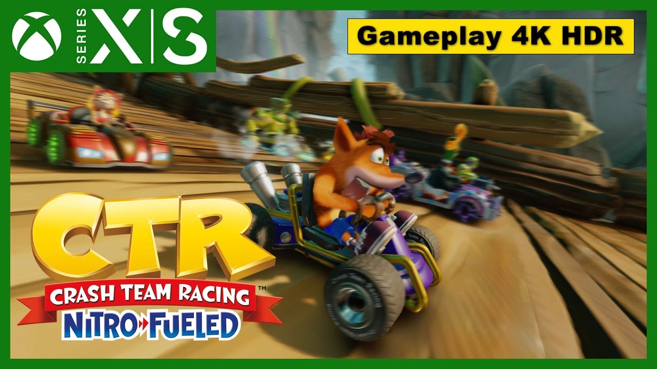 Crash Team Racing Nitro-Fueled Xbox Series X Gameplay 4K HDR