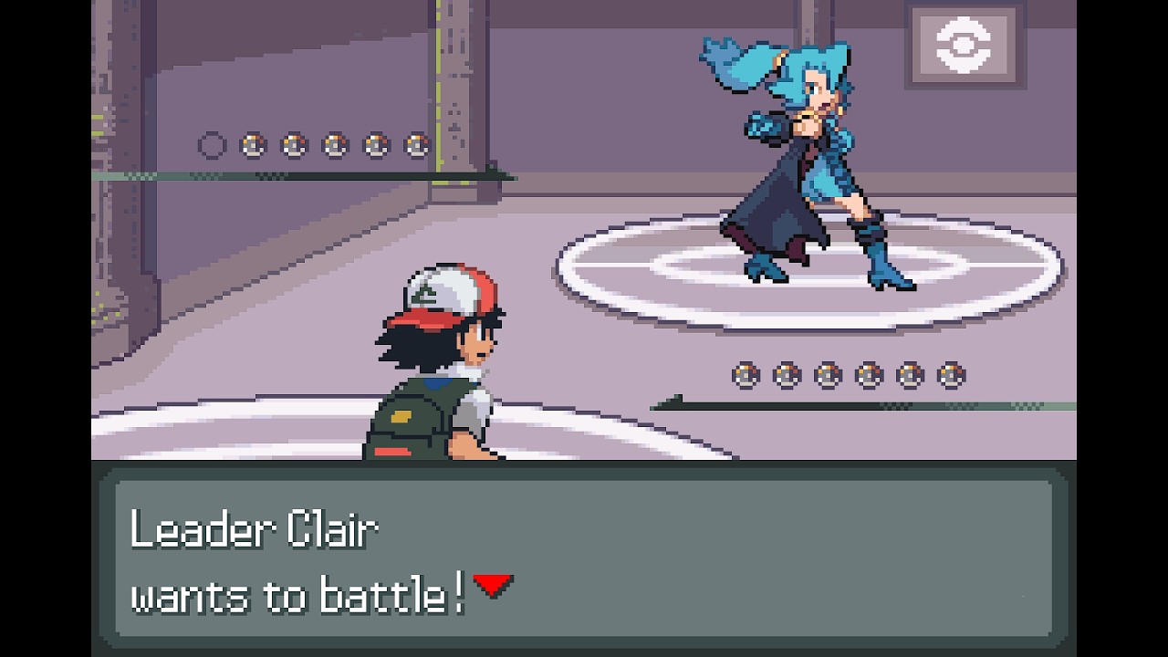 Pokemon Crystal Advance Redux • Leader Clair