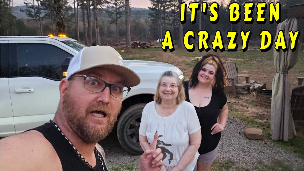 A LOT WENT WRONG TODAY |tiny house, homesteading, off-grid, cabin build, DIY HOW TO sawmill tractor