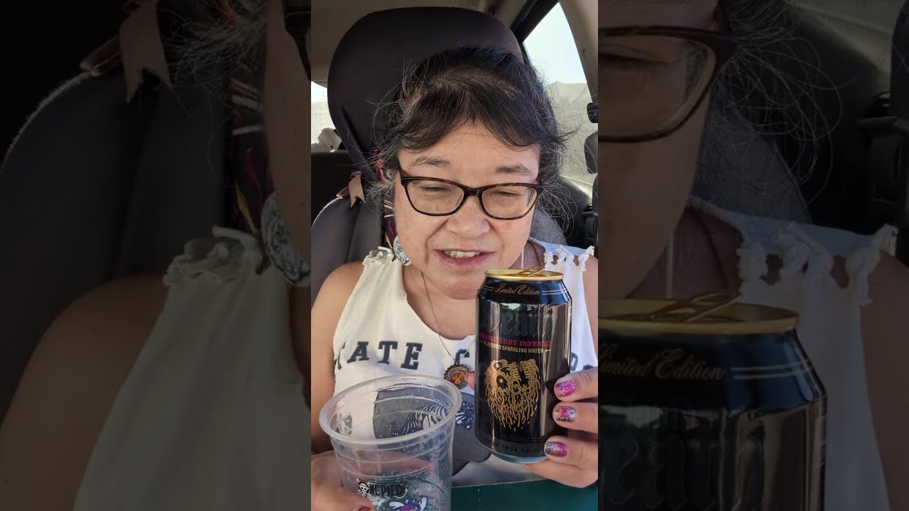 EXTREMELY SPICY: Liquid Death Deathberry Inferno Sparkling Water 9/8/25 #2025fallingintoautumn
