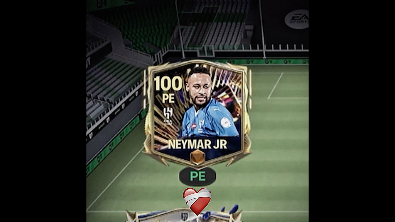 Neymar saiu do fc m&oacute;bile 💔😣 #eafcmobile24 #fifamobile #fifa #eafifamobile #eaesports