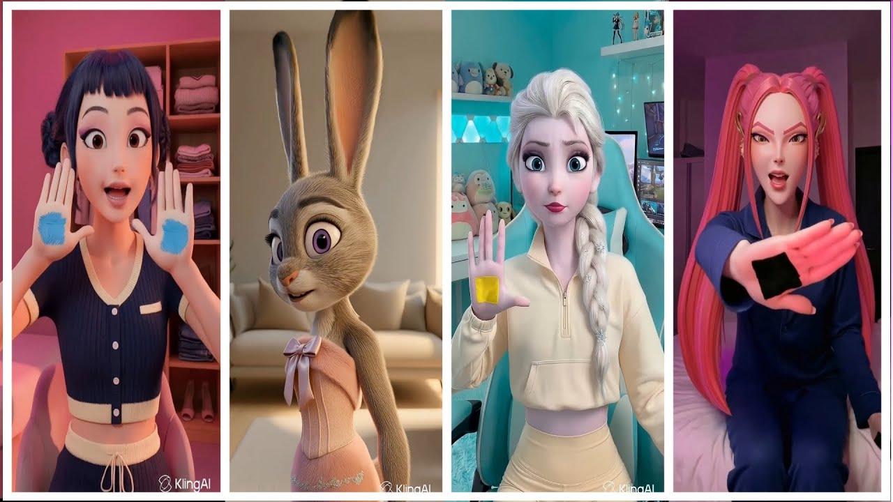 COLORING MIX TREND Rumi Make up trend #dance #battle #colors #mix #trending #kpop #zootopia 
