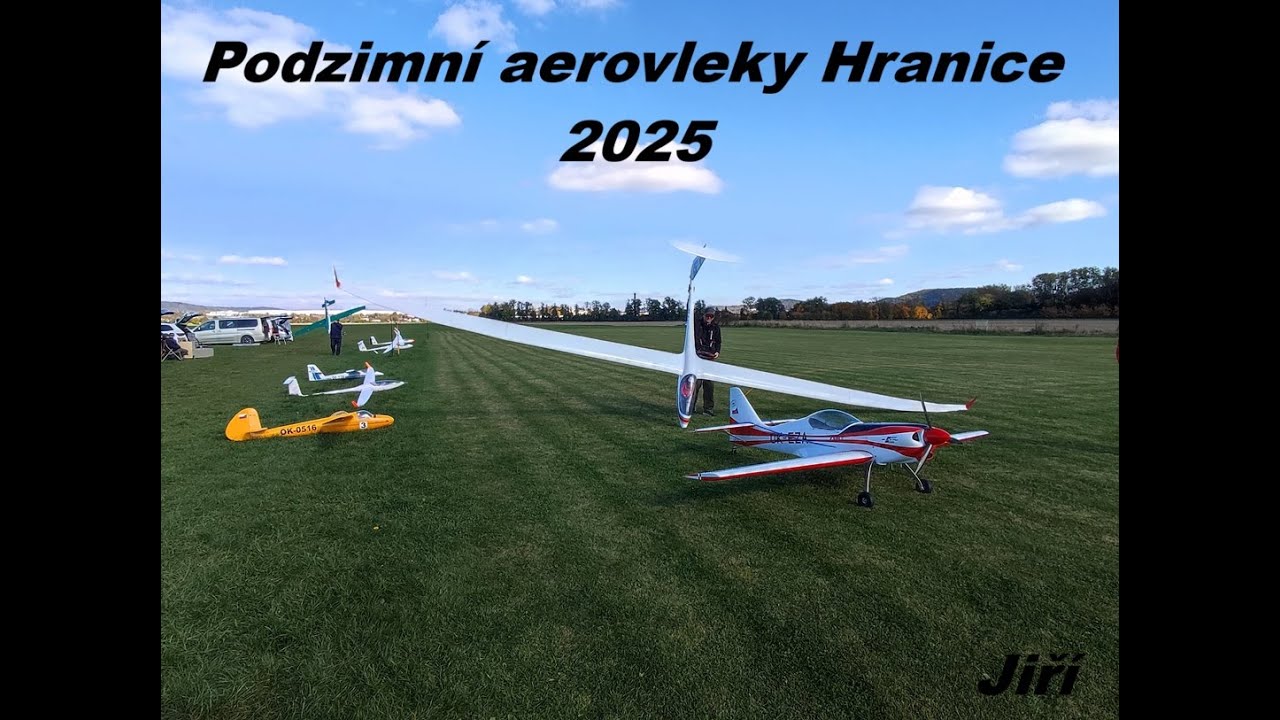 Rc podzimn&iacute; aerovleky Hranice 2025. Rc aerotows Hranice