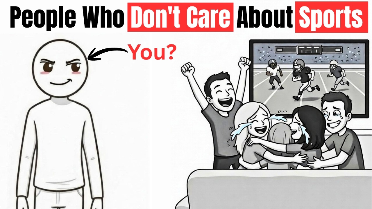 The Psychology of People Who Don’t Care About Sports