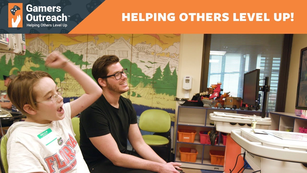 This is Gamers Outreach - Helping Others Level Up!