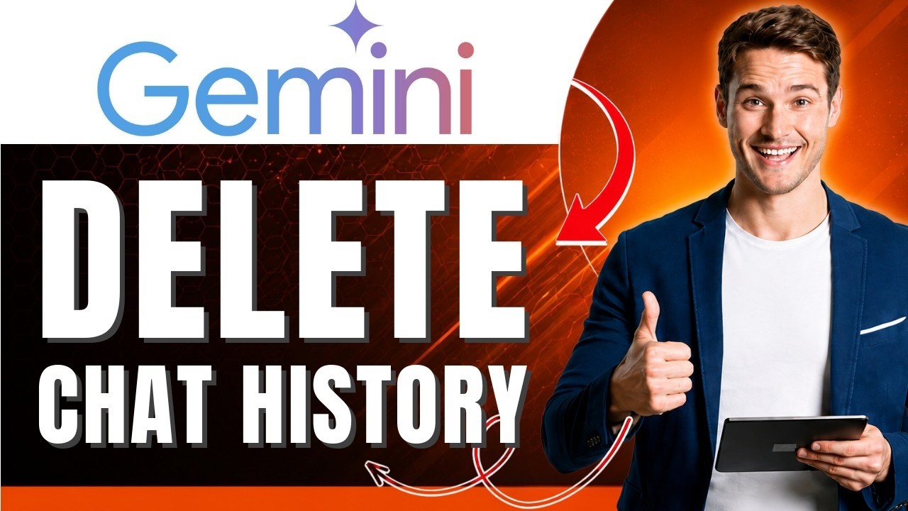 Как удалить историю чатов Google Gemini | Очистка данных | Легко 2026