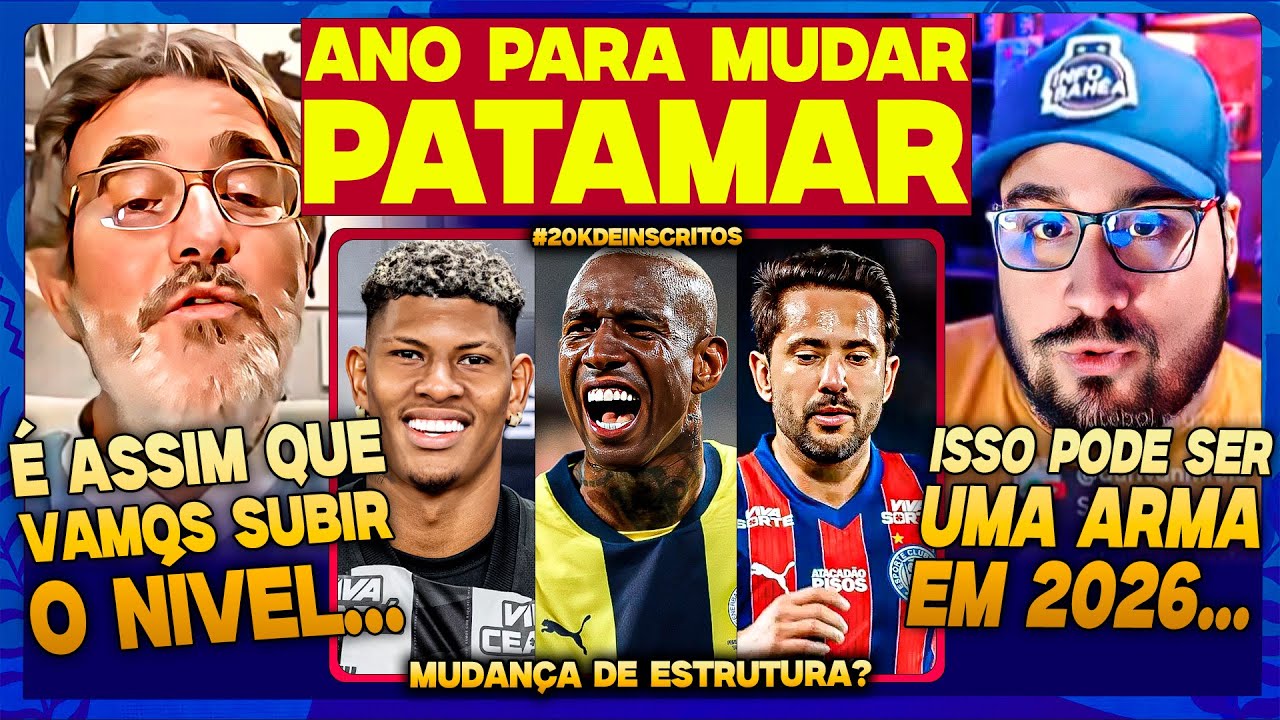 🚨 LEIRO E TELES DEBATEM MOVIMENTOS DE MERCADO PARA SEREM FEITOS EM 2026: SA&Iacute;DAS, CHEGADAS&nbsp;E&nbsp;MAIS!