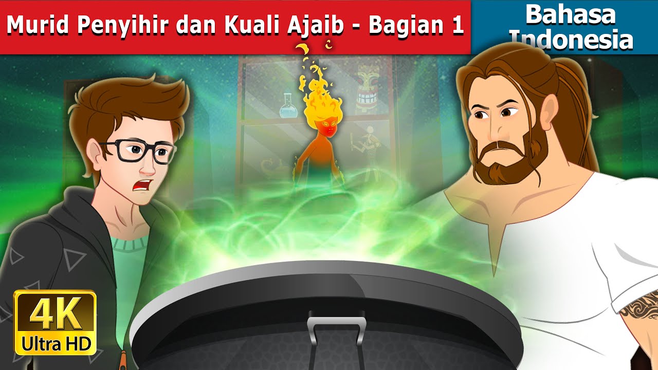 Murid Penyihir dan Kuali Ajaib - Bagian 1 | Sorcerer's Apprentice  in Indonesian part 1