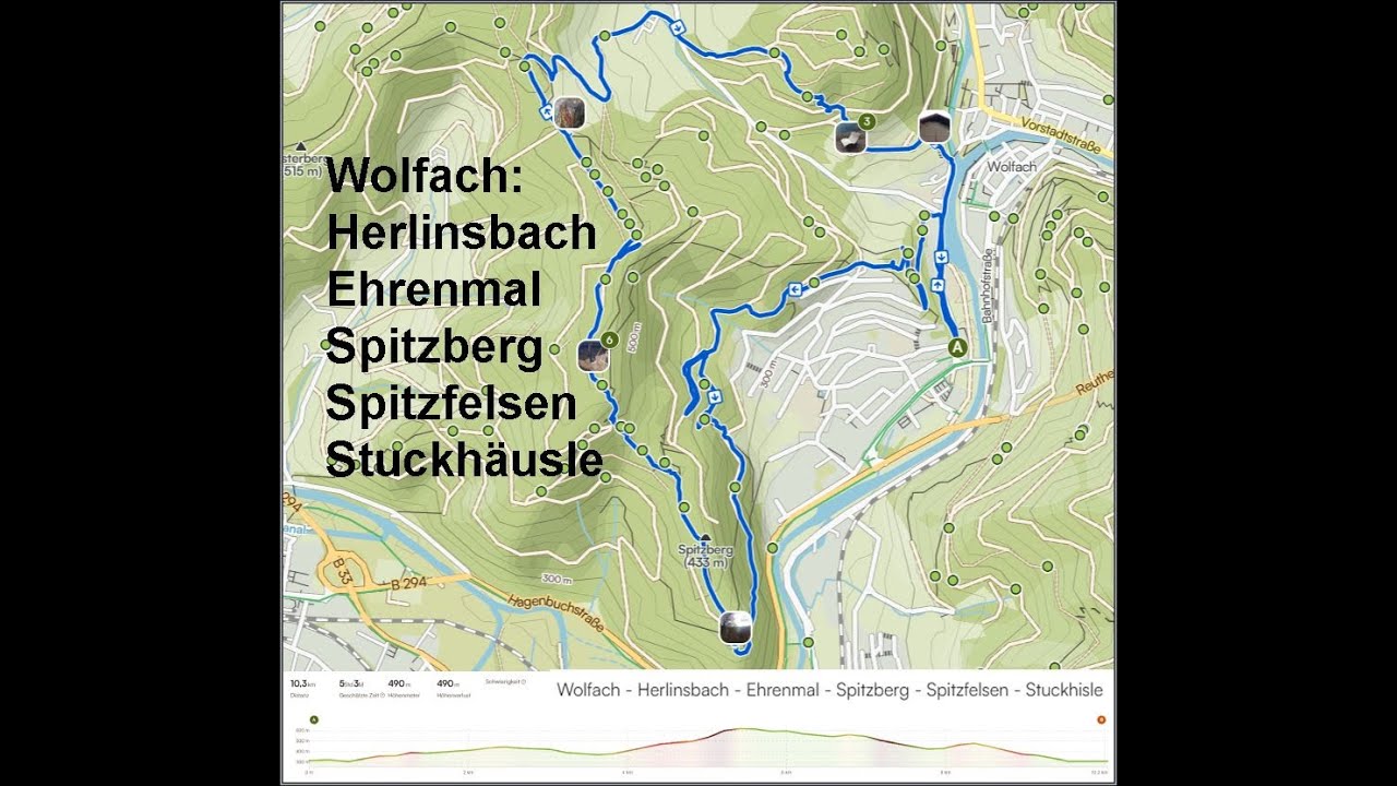 Teil 1 : Wanderung Schwarzwald Ehrenmal Spitzberg Spitzfelsen Stuckhisle