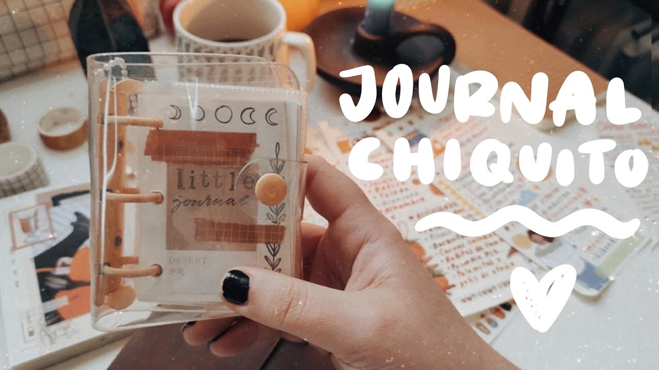haciendo mini art journal ♥