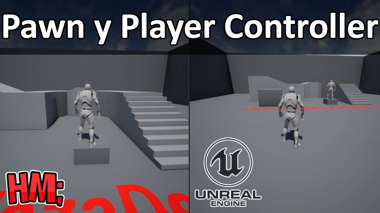 🎓 Curso Multijugador Unreal Engine 4 | #9 Pawn y Player Controller | Español