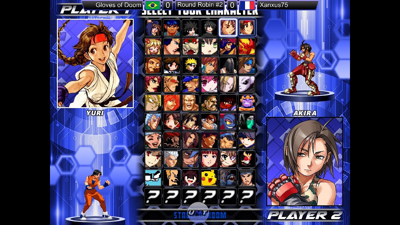 Round Robin #2: Gloves of Doom vs Xanxus75 (UMT IKEMEN) #MUGEN #IKEMEN