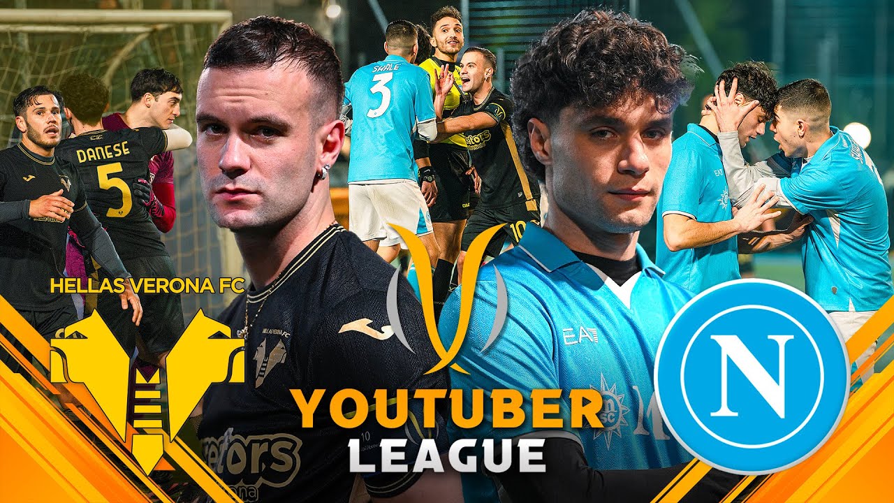 ⚽️🏆 YOUTUBER LEAGUE ► VERONA - NAPOLI | GIORNATA 4