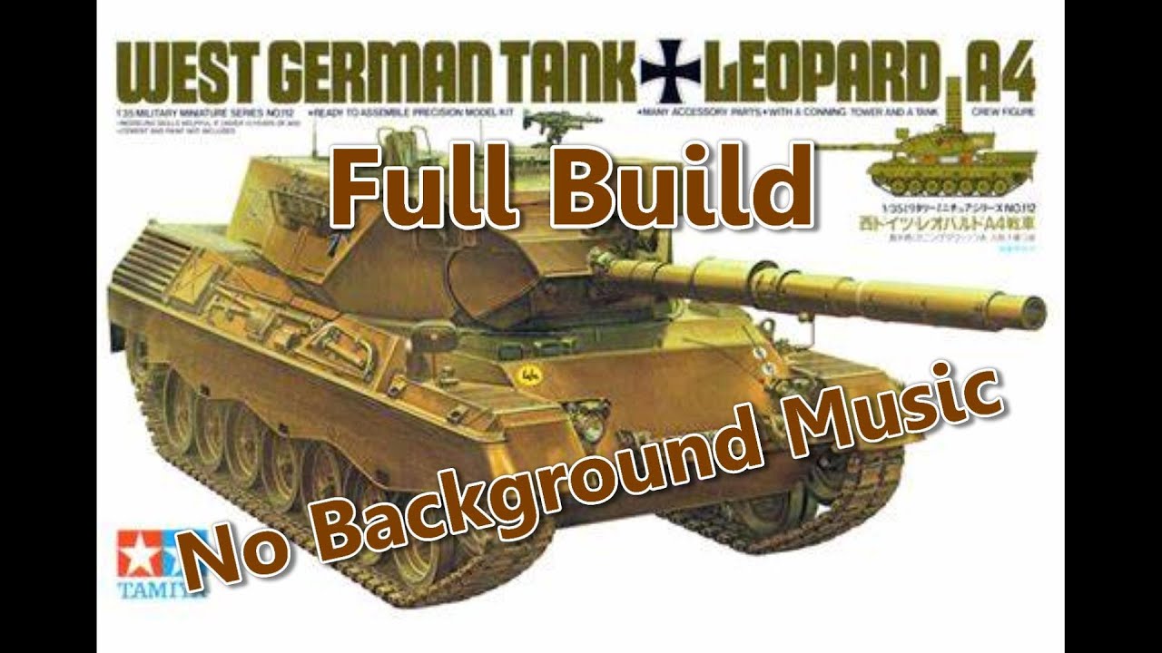 Tamiya 1/35 Leopard A4..Full Build & Review