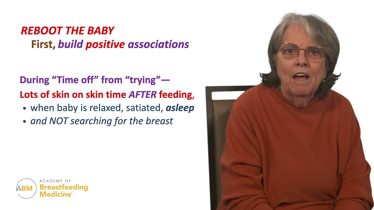 How Babies Learn to Breastfeed - part 3 Resolving Breast Distress
