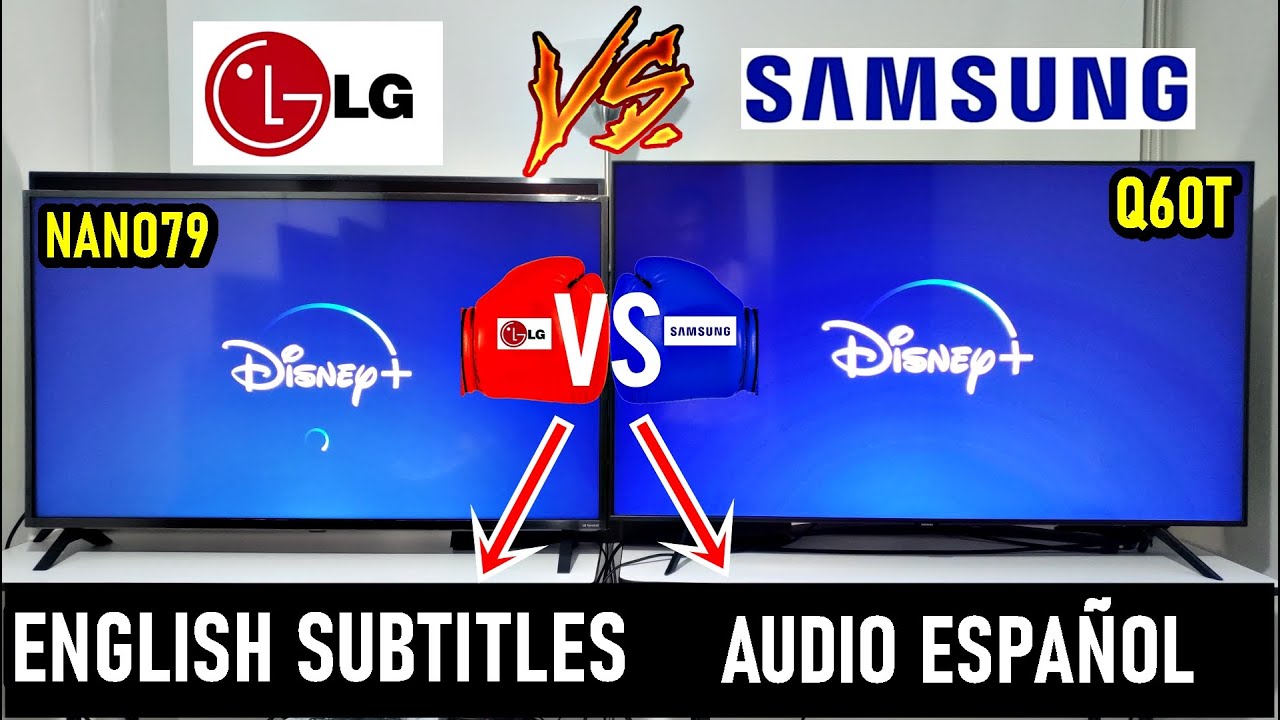 Disney+ (Disney Plus) en Smart TVs LG vs Samsung - ENGLISH SUBTITLES
