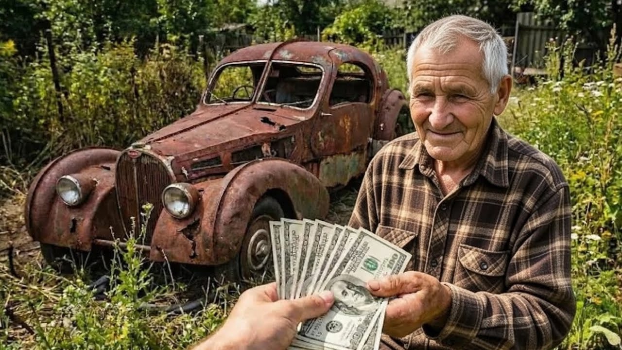 ASMR Car Restoration ! 1932 Bugatti  Atlantic from Abandoned Condition to Looking New