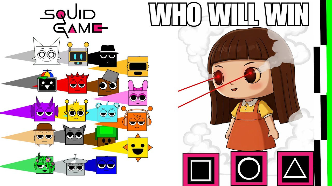 Sprunki Survival: Squid Game Mode!