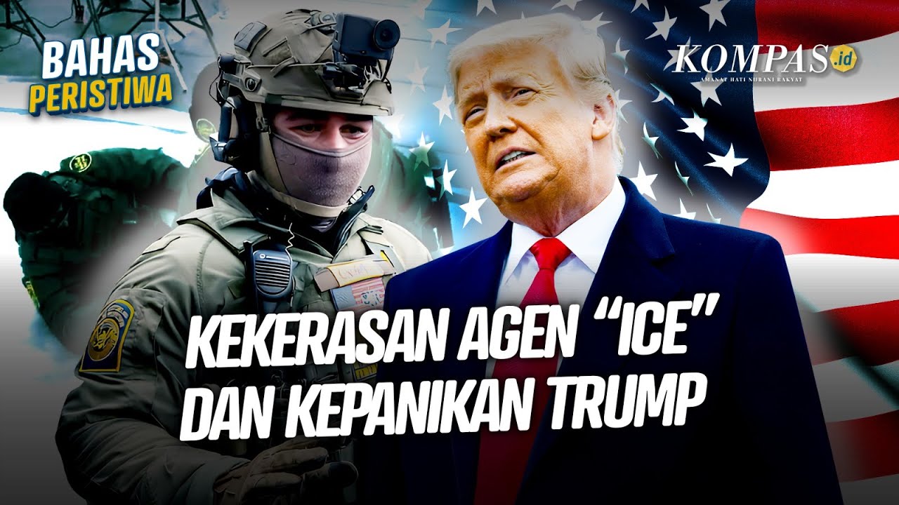 Agen ICE di AS Makin Brutal, Begini Sejarah dan Wewenangnya