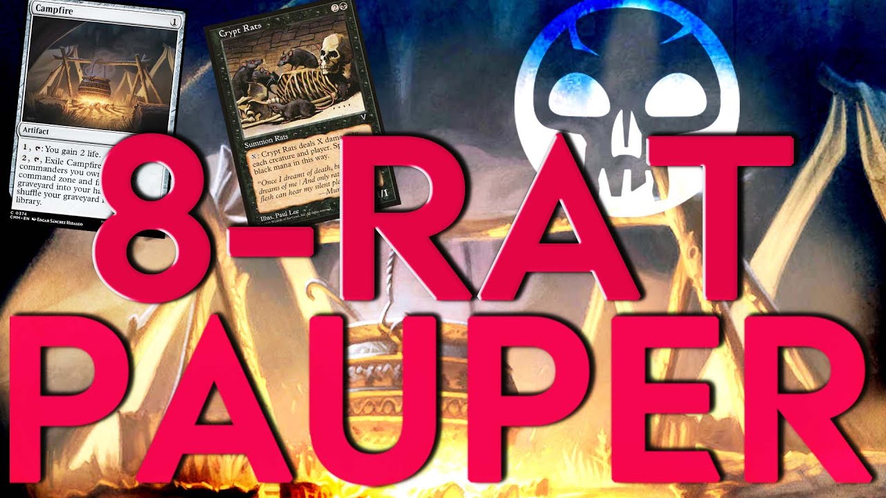 8-Rat - Unbeatable?  Seems so!  | MTG PAUPER