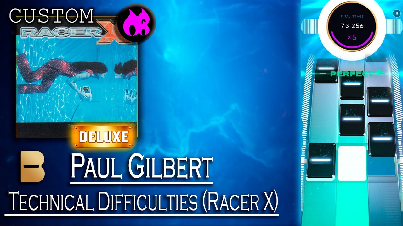 Beatstar | Custom Chart by kefirnn: Paul Gilbert - Technical Difficulties (Racer X) | (LOW INSANE)