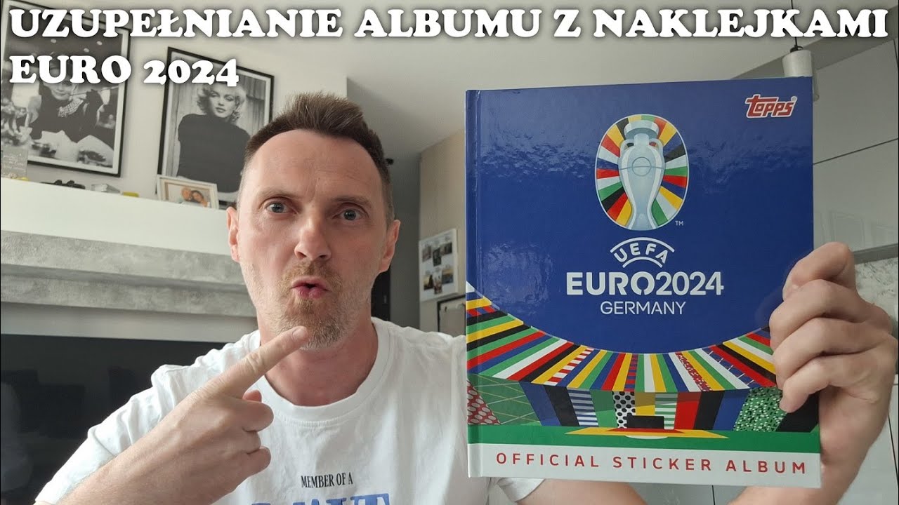 UZUPEŁNIANIE ALBUMU NA NAKLEJKI EURO 2024 - ILE BRAKUJE DO KOŃCA? CZY TRAFIŁEM CRISTIANO RONALDO???
