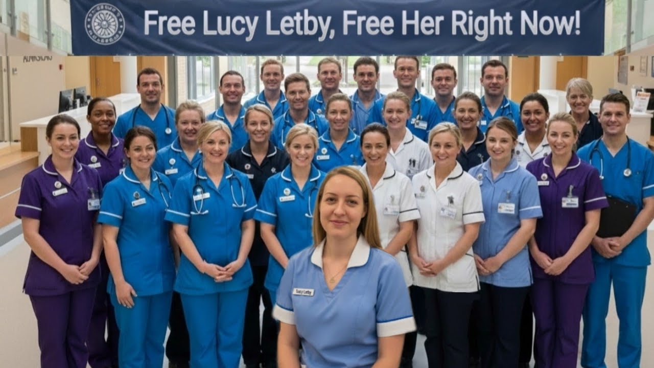 LIFE AID project  - 'Free Lucy Letby, Free Her right Now'