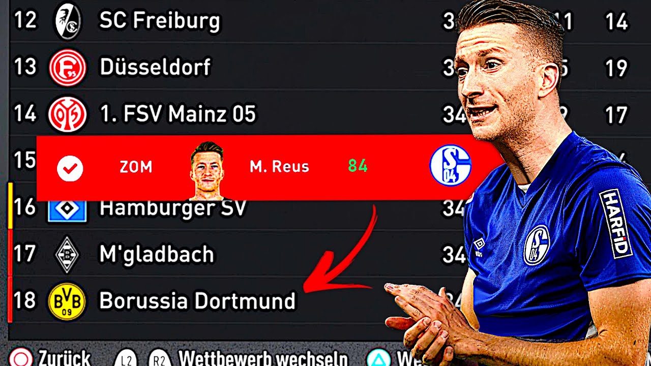FIFA 22 : ALS SCHALKE TRAINER DORTMUND KOMPLETT ZERSTÖREN !!! 💀😂 S04 vs BVB Sprint To Disaster