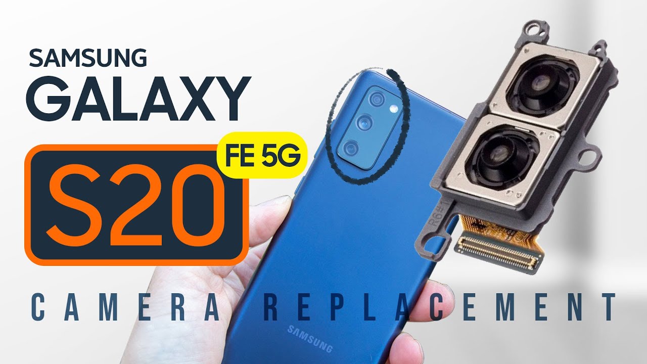 Замена передней и задней камеры Samsung Galaxy S20 FE 5G — материнская плата