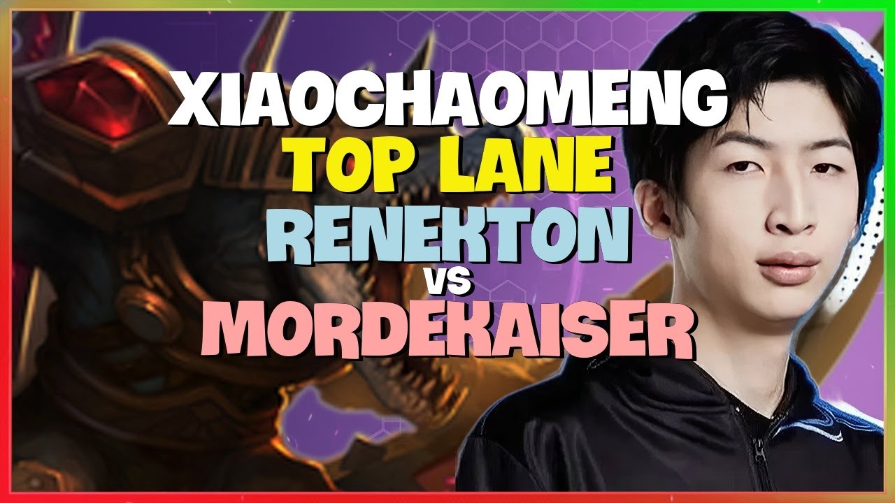 XiaoChaoMeng's Renekton Top Lane Masterclass: Challenger Mechanics Engsub