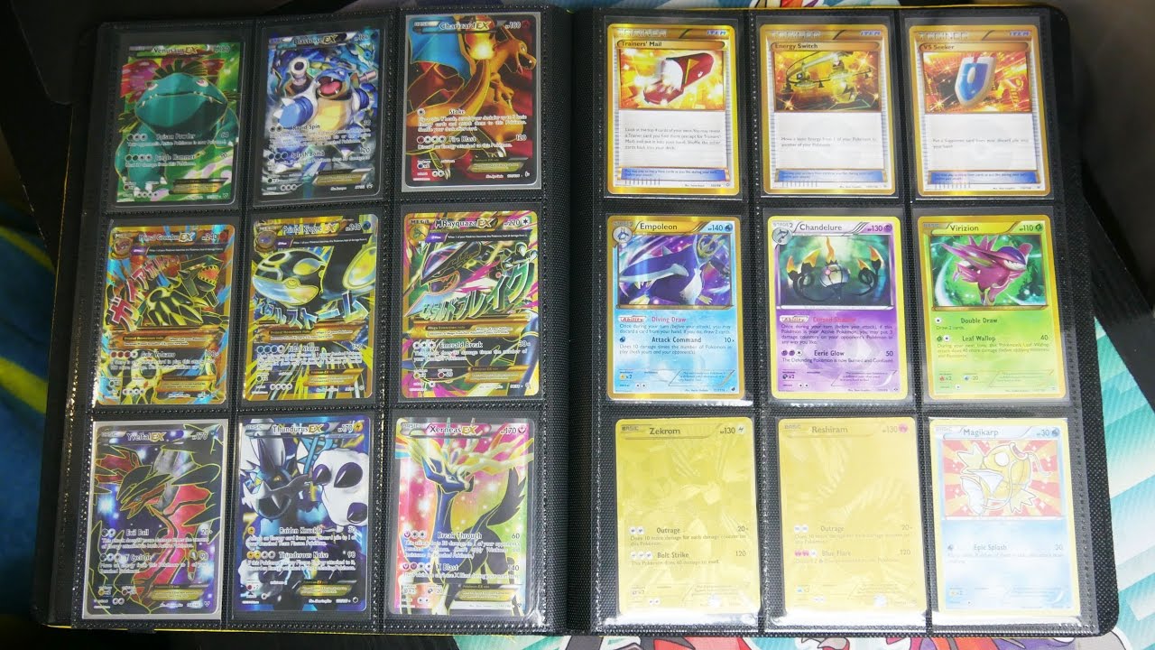 THE BEST FULL ART, ULTRA RARE, SECRET RARE POKEMON CARD COLLECTION  BINDER!!