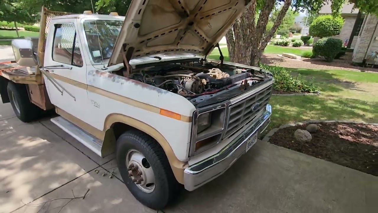 1986 Ford 350 6.9 idi Flatbed For Sale