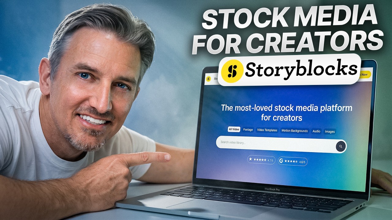 Storyblocks: Неограниченные возможности для создания дополнительных кадров, музыки и инструментов...
