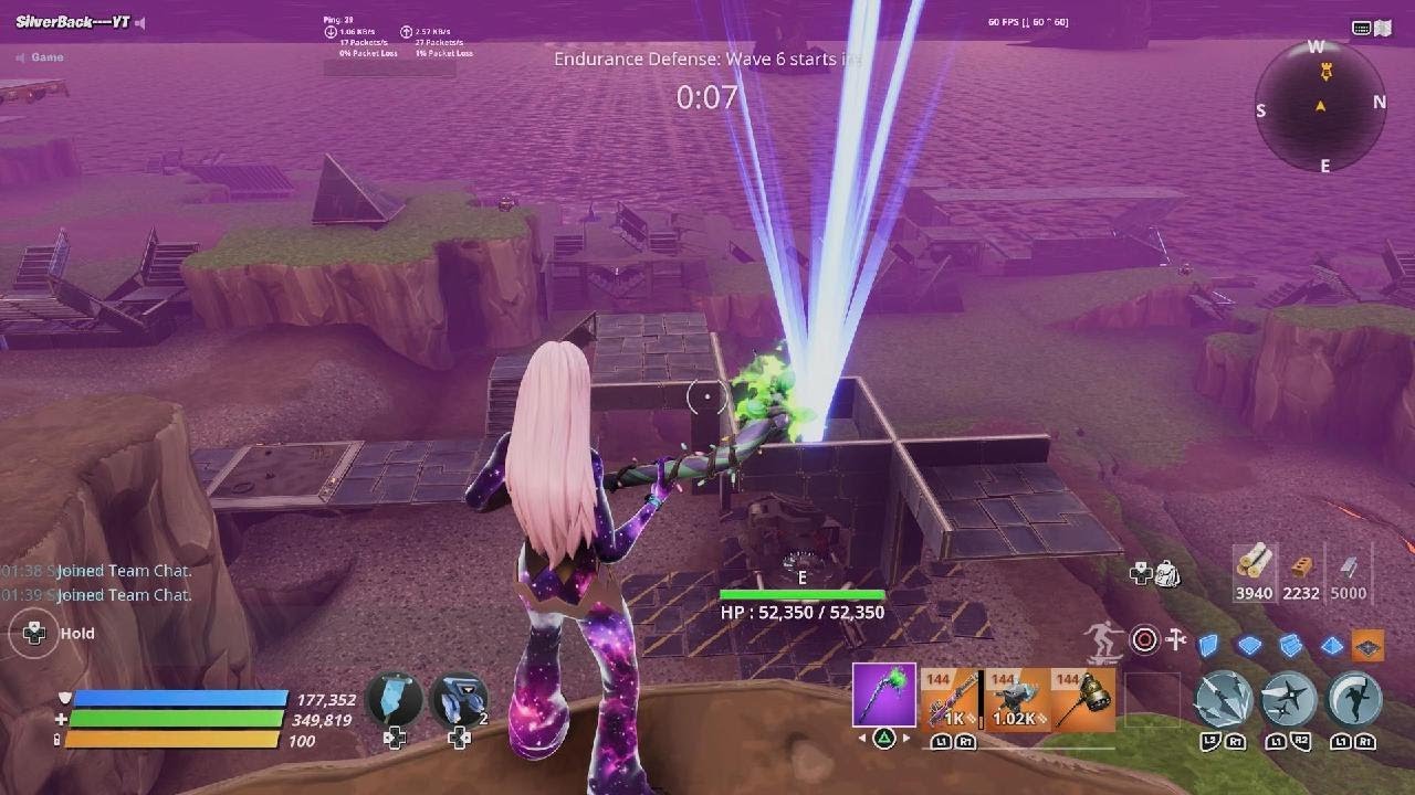 Fortnite stw testing new block off on devil west with Smashers