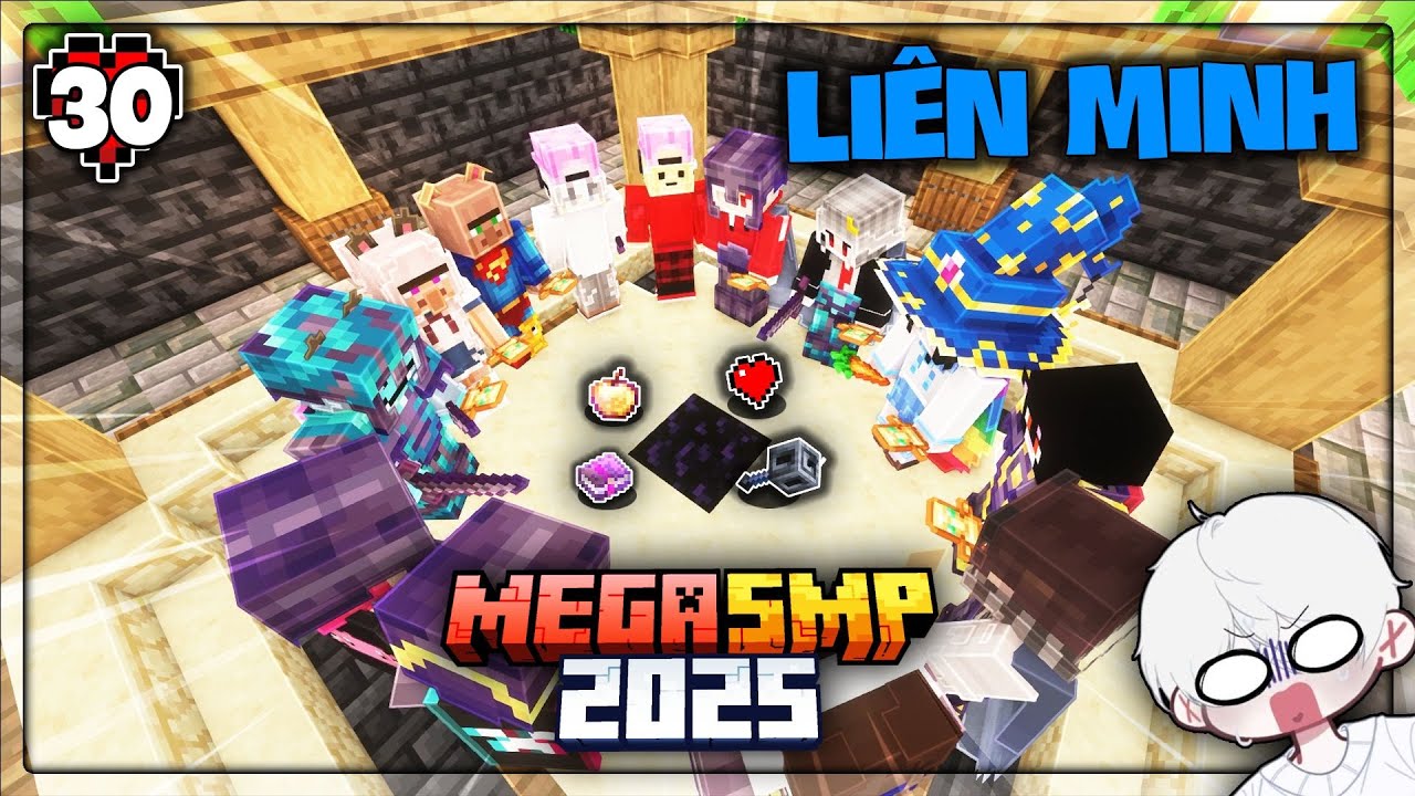 MINECRAFT MEGA SMP 2025 #30 | Liên Minh Chicken BroTher Và Phá Base Của Vanh !!!