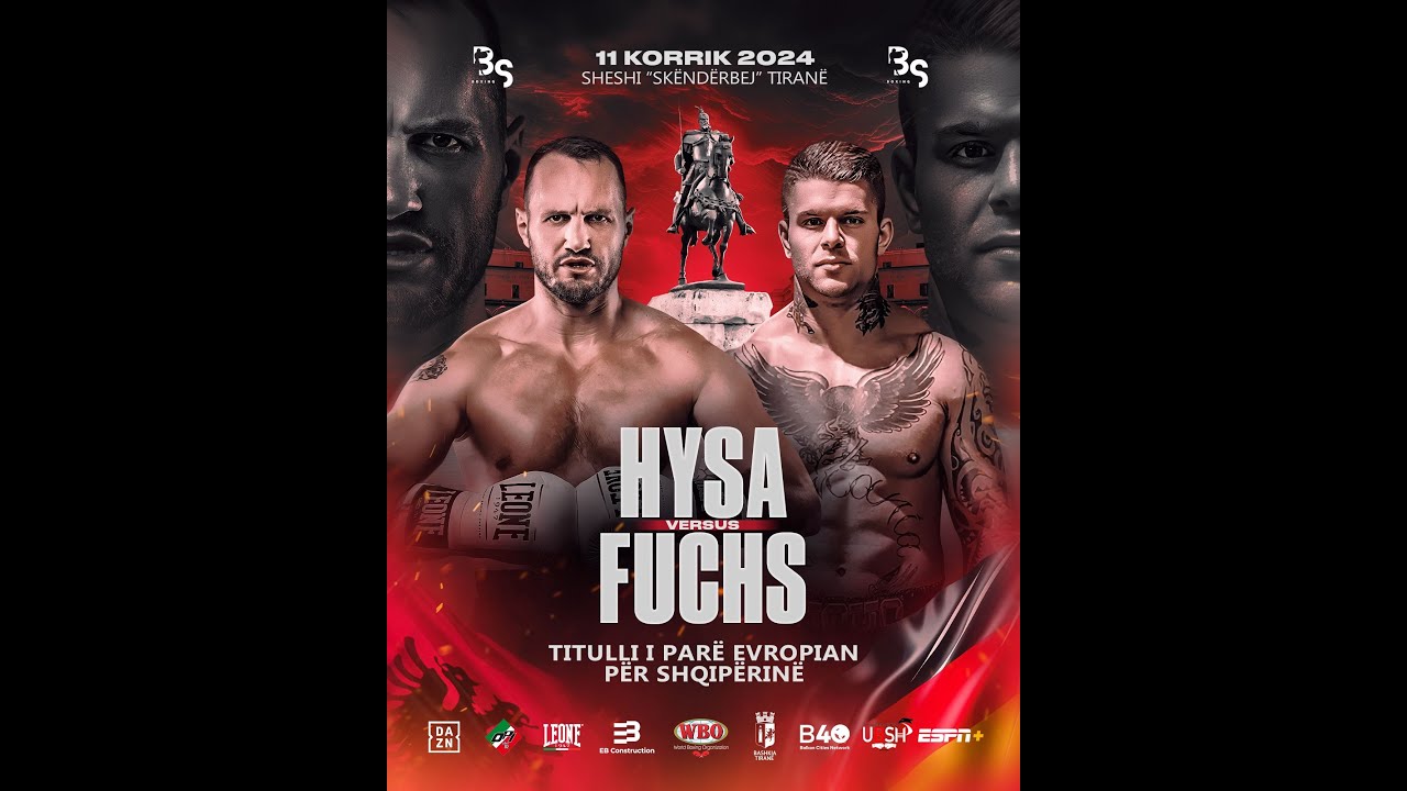 Nelson Hysa vs. Thorsten Fuchs  (WBO European Title)