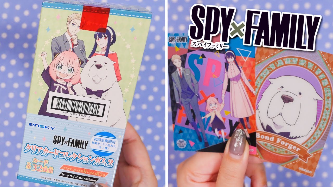 Spy x Family Wave 2 Clear Card Blind Bags | 24 Days of December | Day 19