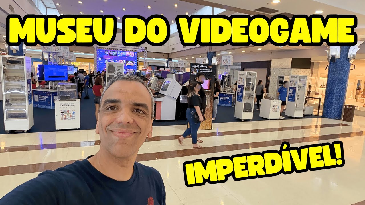 MUSEU DO VIDEO GAME ITINERANTE! TOUR COMPLETO COM ENTREVISTA! FIQUEI IMPRESSIONADO!