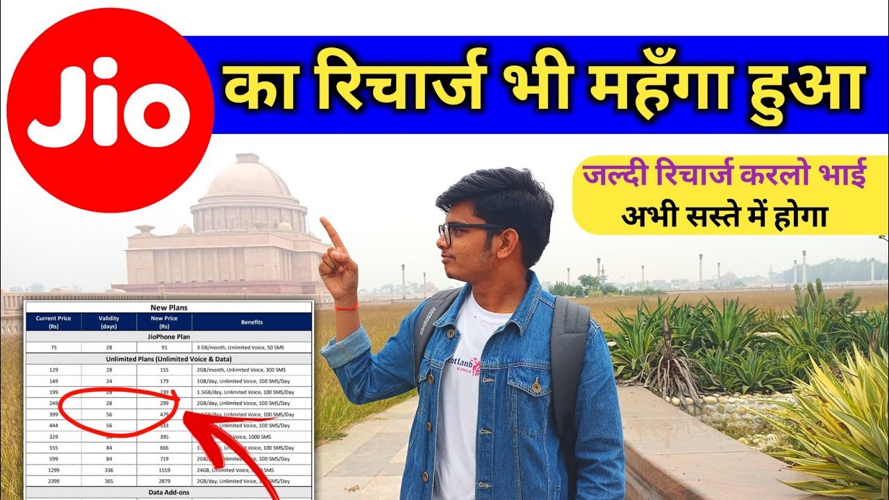 Jio Recharge Plan Price Hike 2021 | Jio New Recharge Plan List | Data Pack | Jio Phone Plans