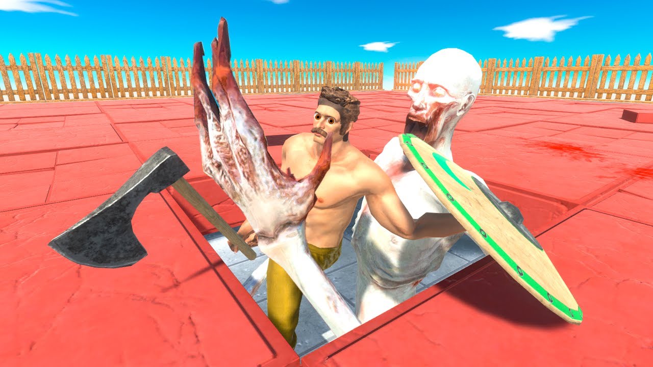 Unit Fighting Itself in the SCP-096 Arena - Animal Revolt Battle Simulator