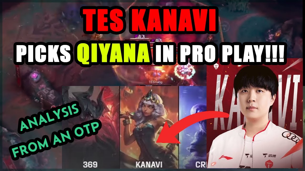 KANAVI picks QIYANA JUNGLE in the LPL!! - FULL GAME ANALYSIS